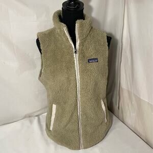 Patagonia Olive Green Fleece Vest
